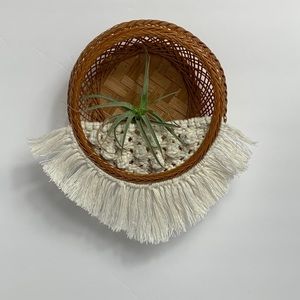 Macrame Basket Plant Hanger/Home Decor